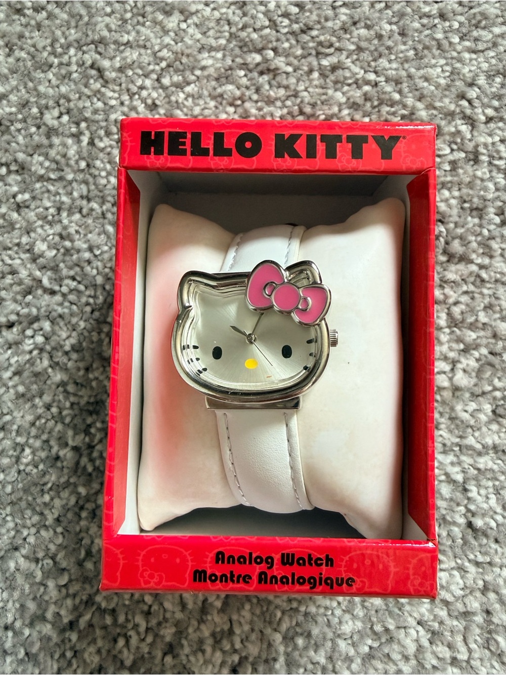 Hello Kitty White Strap Character Watch – Original Box - Picture 2 of 5